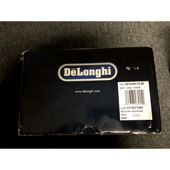 New DeLonghi Ceramic Heater HFX30C15 Italy Space Heater - Picture 3 of 5